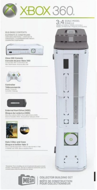 Mega Building Set Gaming Console Xbox 360
