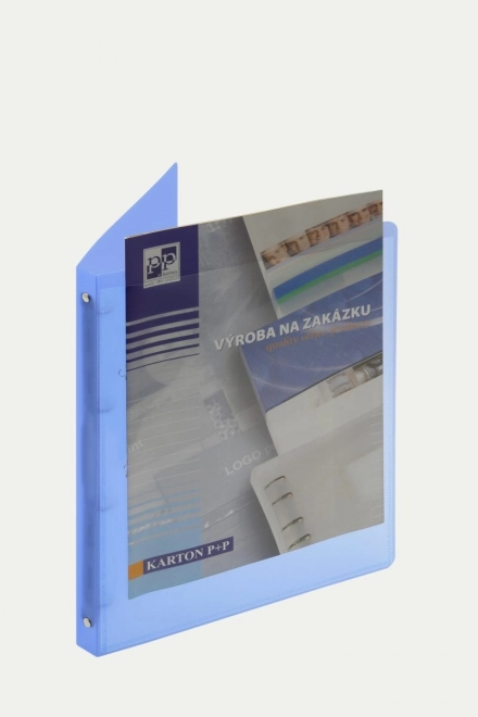 Ringbuch Opaline A4 Blau