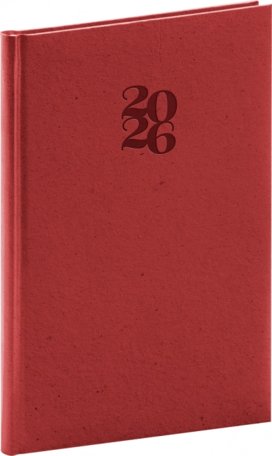 Agenda semainier Essenza 2026, cerisier