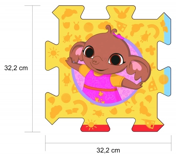 TREFL Foam puzzel Konijntje Bing en vrienden