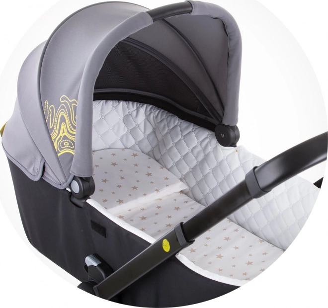 Matras voor kinderwagen Beige sterren