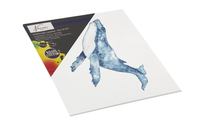 Schildercanvas 30x30 100% katoen