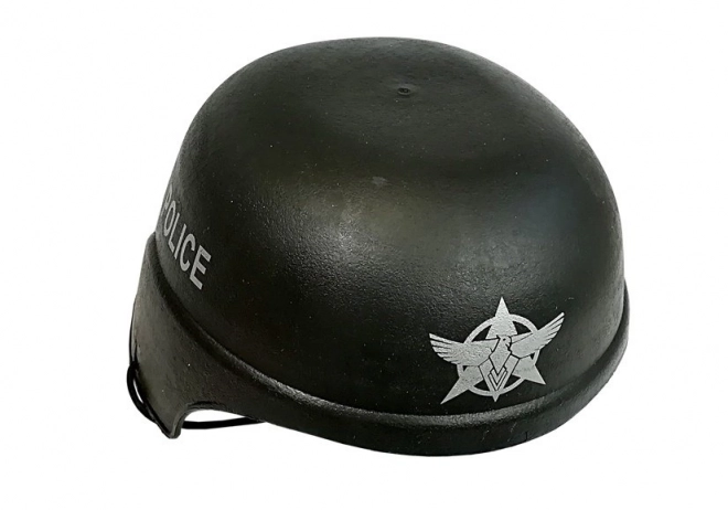 Beschermhelm met POLITIE logo