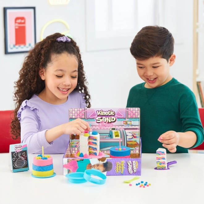Kinetic Sand Rainbow Bakery