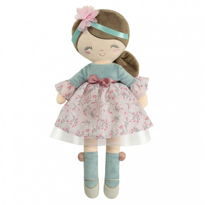 DeCuevas 20045 Pluchen pop PROVENZA - 36 cm met wieg