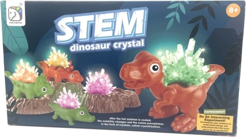 Kristalgroeiset Dinosaurus