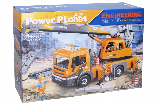 Kranwagen mit Effekten Bauset 41cm