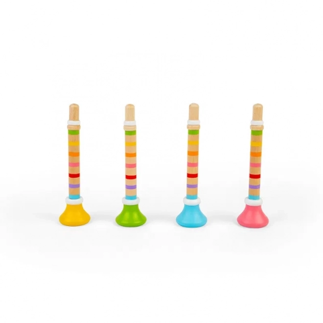 Bunte Trompete für Kinder