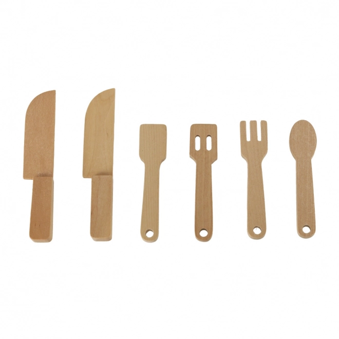Houten kinderkeuken Lulilo retro