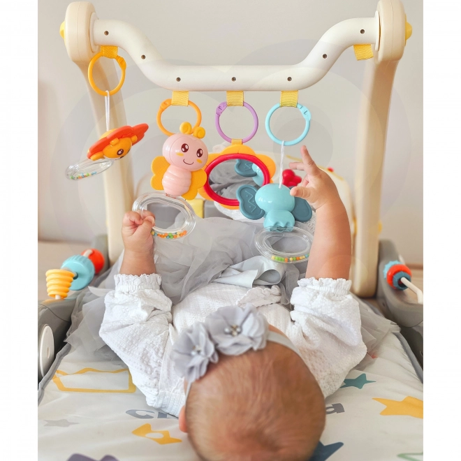 Tapis éducatif et trotteur Woopie Baby 2 en 1