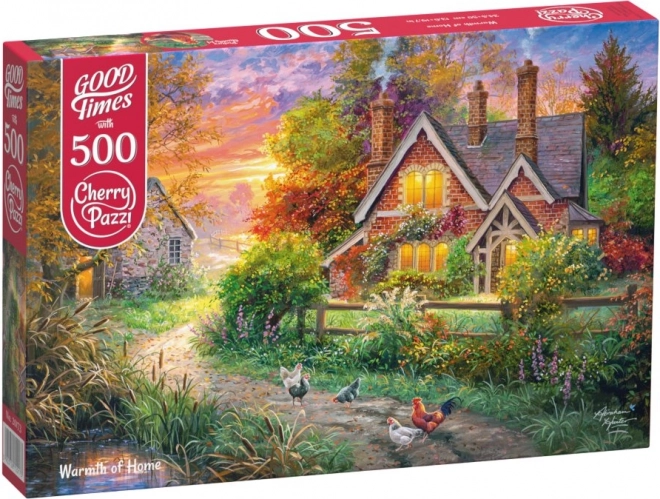 Warmte van thuis puzzel 500 stukken van Cherry Pazzi
