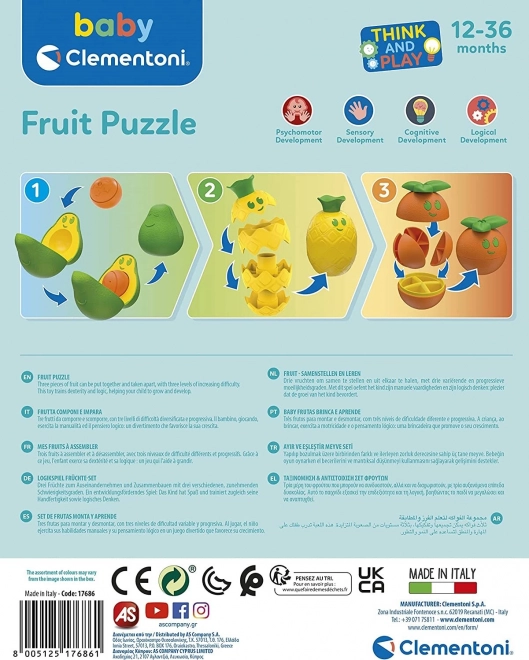 CLEMENTONI BABY Stapelbaar fruit (Speel Voor Toekomst)