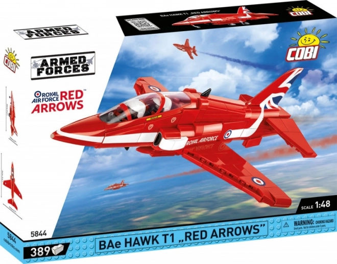 Bausatz BAe Hawk T1 Rote Pfeile 389 Teile