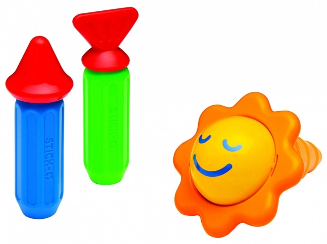 Stick-O Magnetic Construction Set Fishing