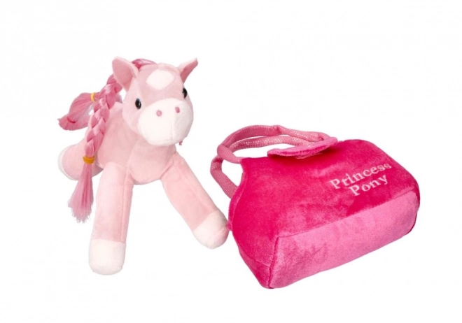 Plüschpony und Tasche Princess