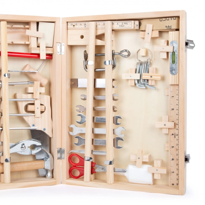 Small Foot Gereedschapskist Deluxe met houten gereedschap