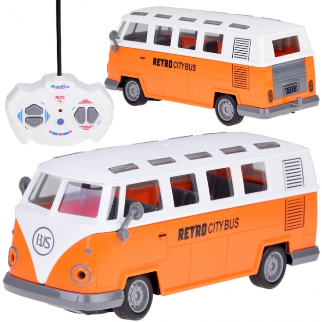Retro bus op afstandsbediening