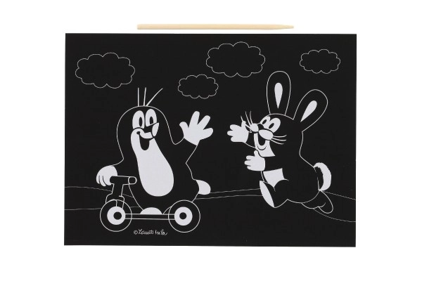 Scratch Picture Mole and Friends
