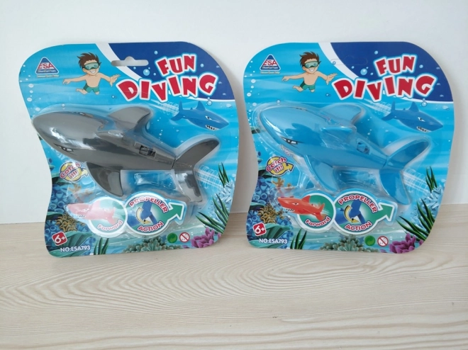 Waterspeeltje in de vorm van een haai
