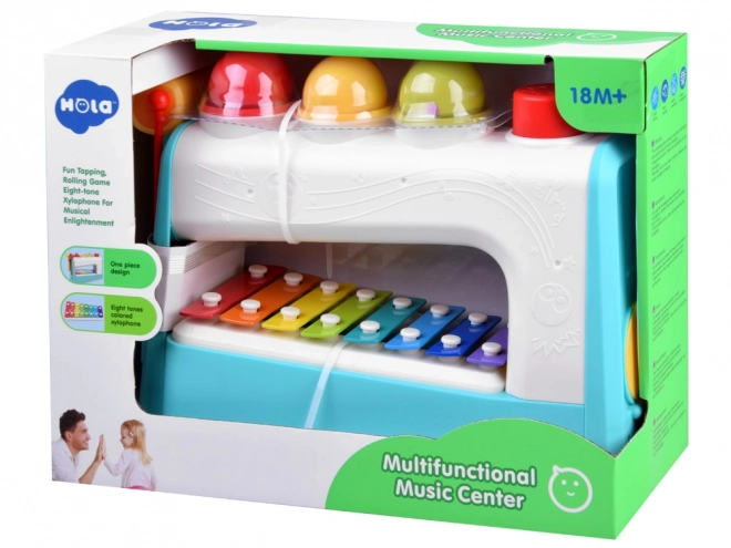 Multifunktionelles Musikzentrum für Kinder von der Marke Hola
