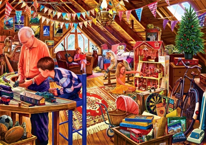Puzzle Temps de jeu 1500 pièces