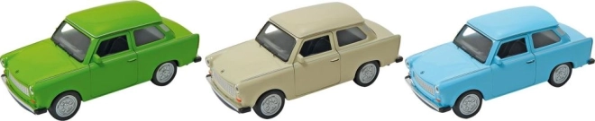 Pull-Back Car Trabant 601 Beige