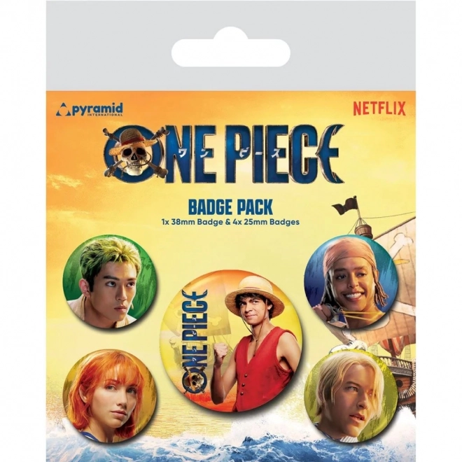 Set One Piece-badges