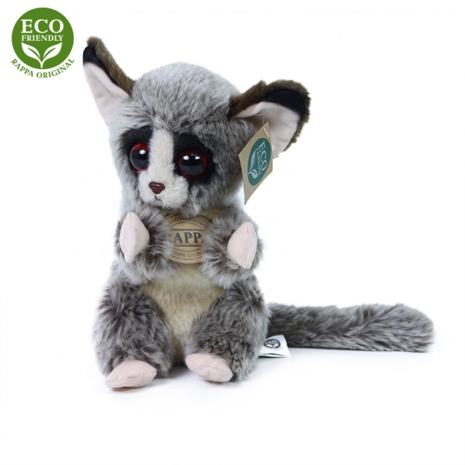 Galago en peluche debout 18 cm RAPPA écoresponsable