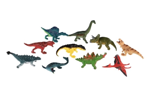 Plastic dinosaurus 7-9 cm mix soorten in zakje