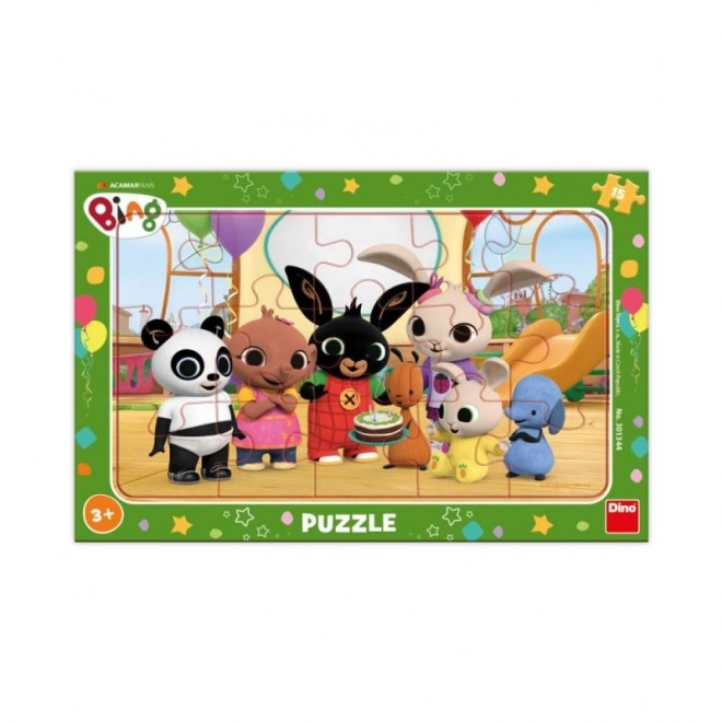 BING VE ÉCOLE 15 Puzzle en plaques