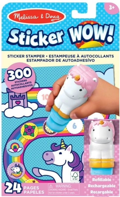 Sticker Set UNICORN – reusable stickers