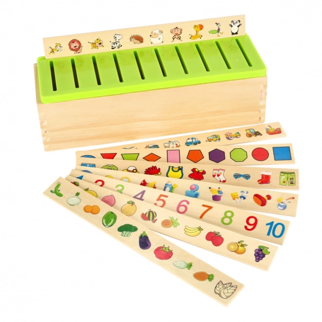 Petite classe éducative en bois Montessori