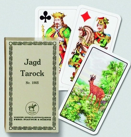 Hunting Taroky – card game for 4 players, 54 cards