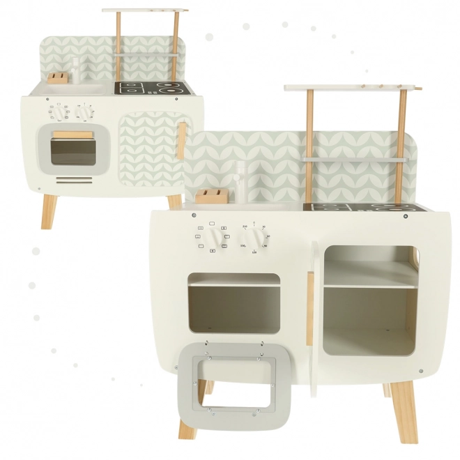 Houten kinderkeuken Lulilo retro