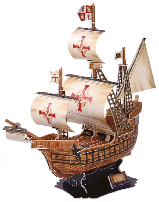 Puzzel 3D Log Santa Maria