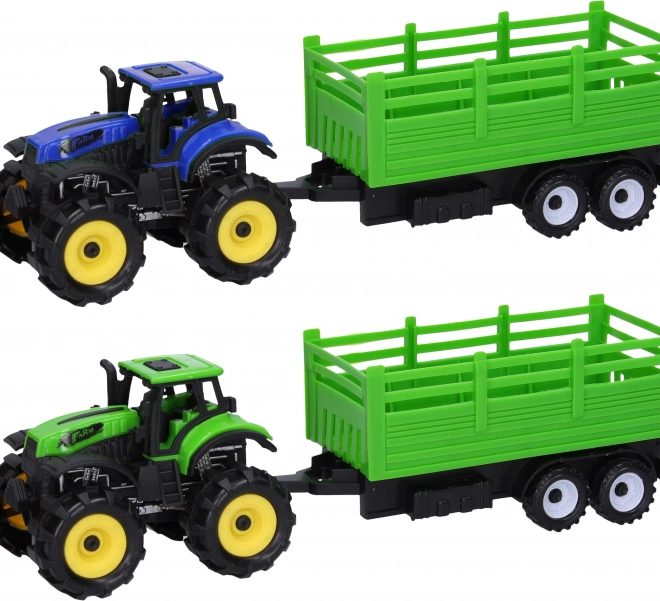 Tractor with Trailer for Kids