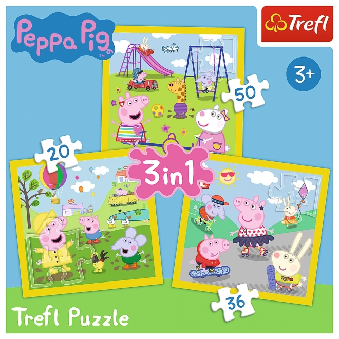 Peppa's Happy Day Puzzle Set