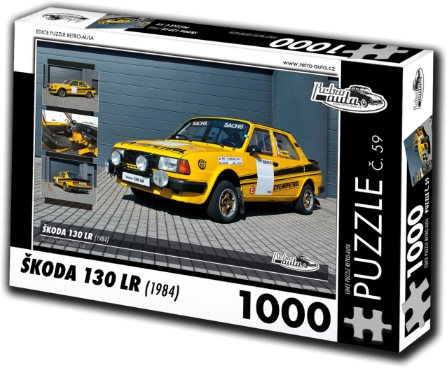 Puzzel RETRO-AUTA Škoda 130 LR 1000 stukjes