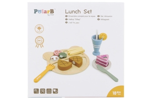set déjeuner en bois POLARB de VIGA