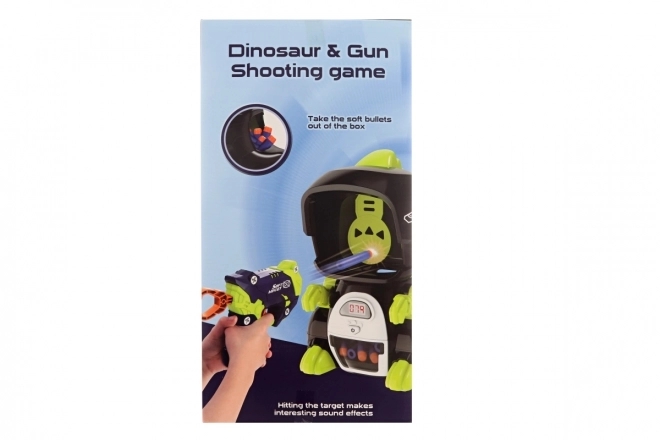 Pistool met dinosaurusdoelwit en teller