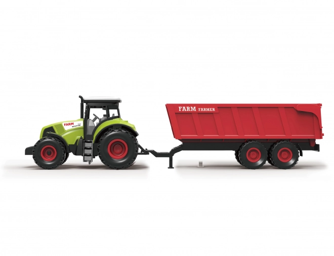 Tractor met trailer en effecten 36 cm