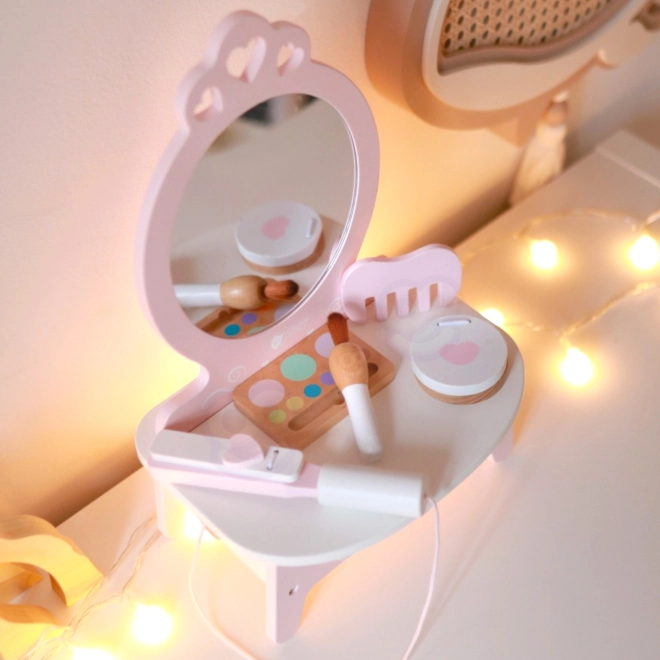 Holztoilette für Kinder mit Spiegel und Zubehör Classic World