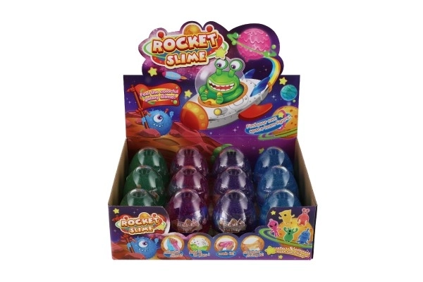 Slime scintillant avec extraterrestre