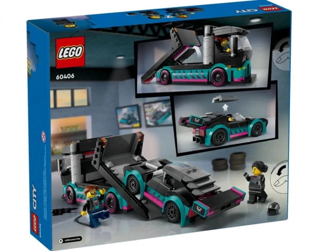 LEGO® City 60406 Truck met racewagen