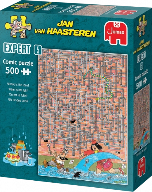 JUMBO Puzzel JvH Expert 5: Waar loopt het? 500 stukjes