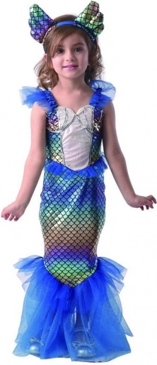 Robe de carnaval Sirène pour enfants