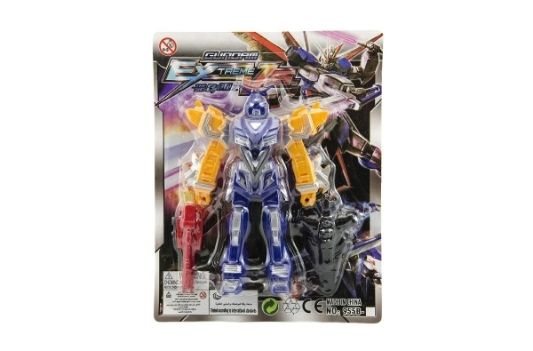 Robotische krijgsfigurine 15 cm