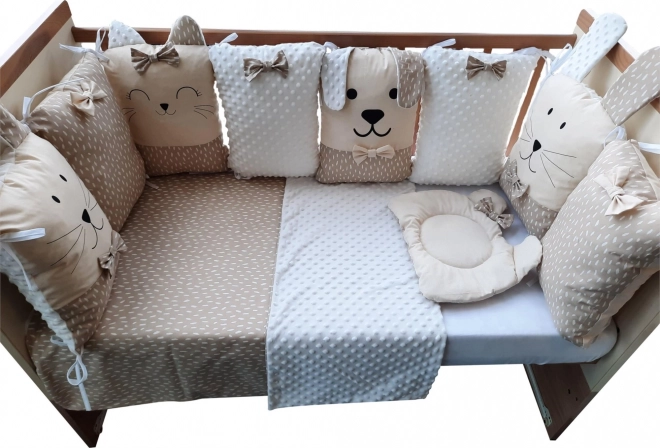 Ledikantset Sleep Guardian 12-delig beige