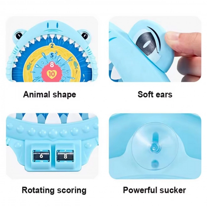 Magnetische dartset Vrolijke Haai