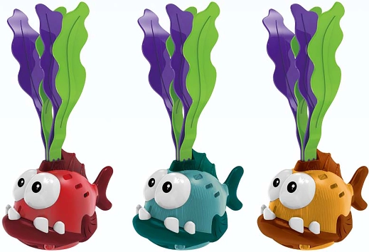 Water Toy with LED Effects Shaped Like a Fish